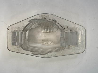 2007-2012 Acura RDX Rear License Plate Light Lamp Lens Cover Bezel Panel OEM