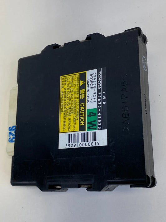 2006-2009 TOYOTA RAV4 TRACTION TRANSFER CASE CONTROL MODULE 89630-42020 OEM