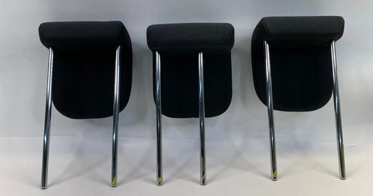 2006-2011 TOYOTA YARIS HATCHBACK REAR SEAT HEADREST SET LH RH CENTER CLOTH BLACK