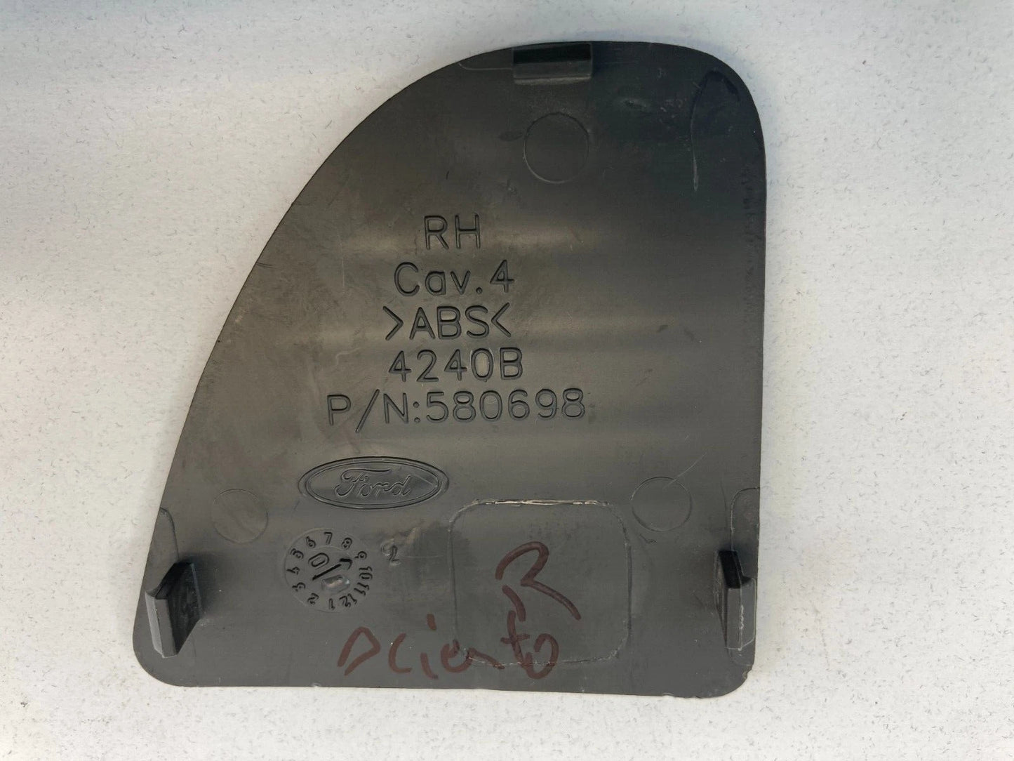2004-2008 FORD F-150 FRONT PASSENGER HEADREST INNER BEZEL TRIM COVER OEM 580698