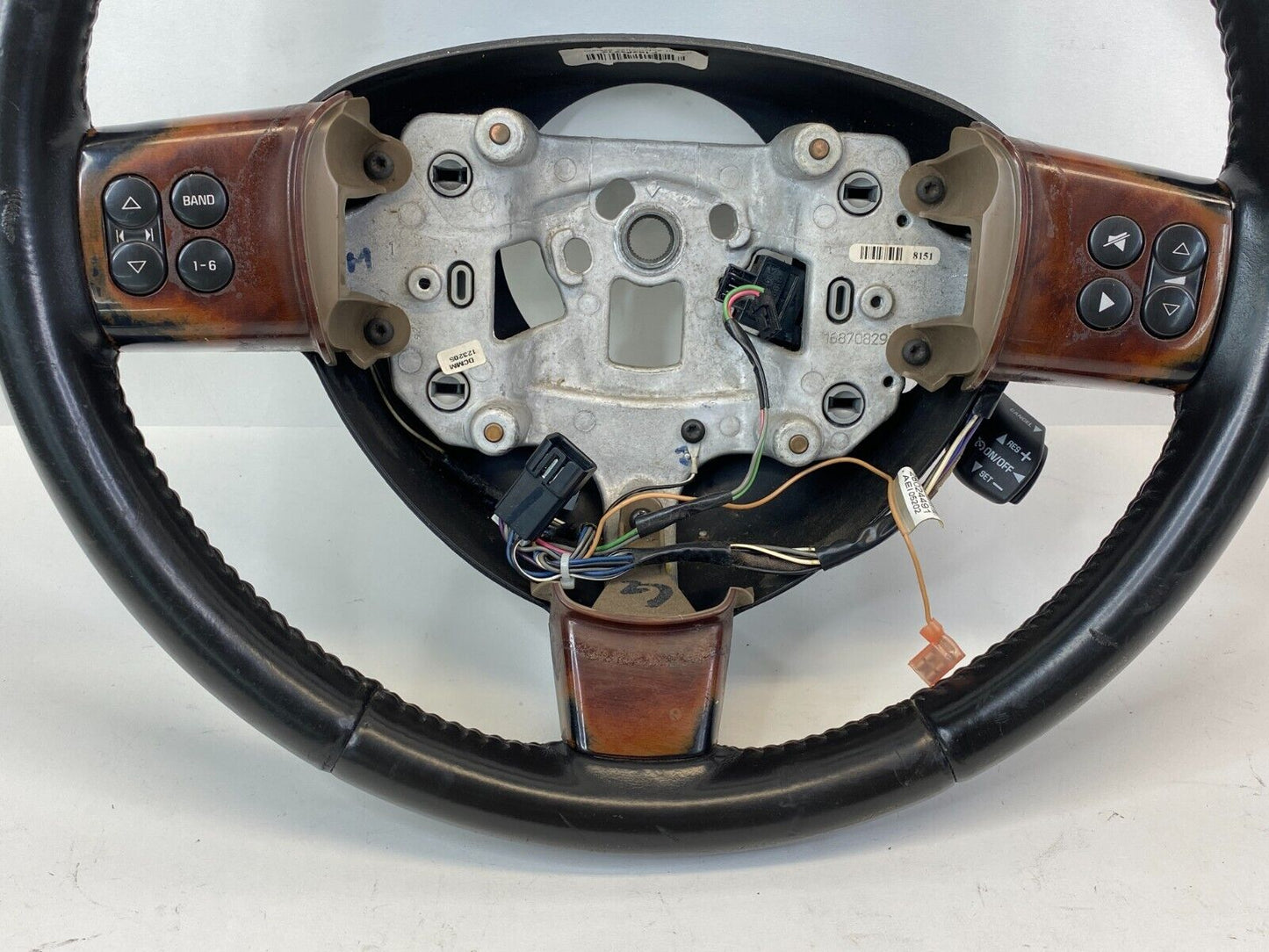 2005-2007 Buick Terraza Driver Left Steering Wheel W/ Cruise Control 15284212