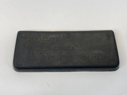 2010-2017 CHEVROLET EQUINOX FLOOR CENTER CONSOLE COMPARTMENT LINER MAT 25874749