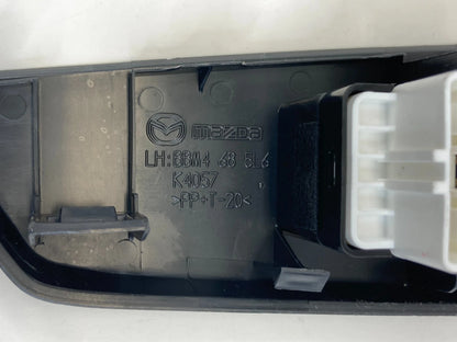 10-13 MAZDA 3 MAZDA3 REAR LEFT DOOR WINDOW CONTROL SWITCH W/ BEZEL BBM4-68-5L6