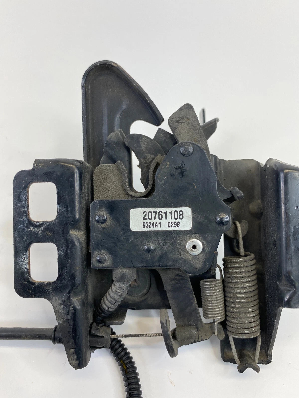 07 08 09 10 11 12 GMC ACADIA FRONT HOOD LOCK LATCH RELEASE ACTUATOR 20761108 OEM