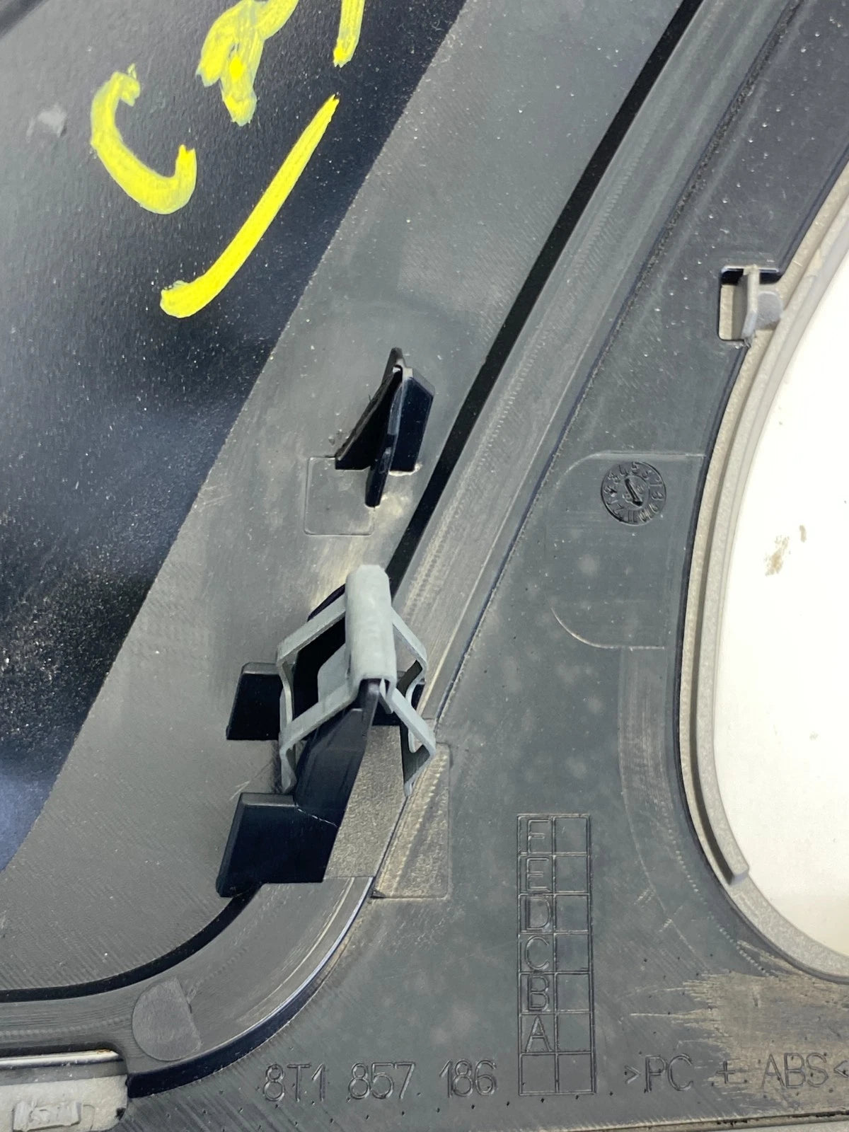 2008-2016 AUDI S5 A5 QUATTRO CENTER DASH DISPLAY TRIM BEZEL 8T1857186F OEM