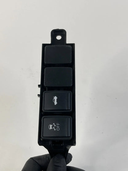13-20 ALTIMA MAXIMA SENTRA FR LH DASH TRUNK TRACTION OFF CONTROL SWITCH W/BLANKS