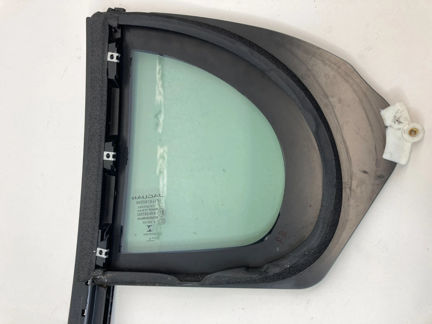 09-14 JAGUAR XF SEDAN REAR RIGHT RH SIDE QUARTER PANEL GLASS WINDOW UKS-00086-AA