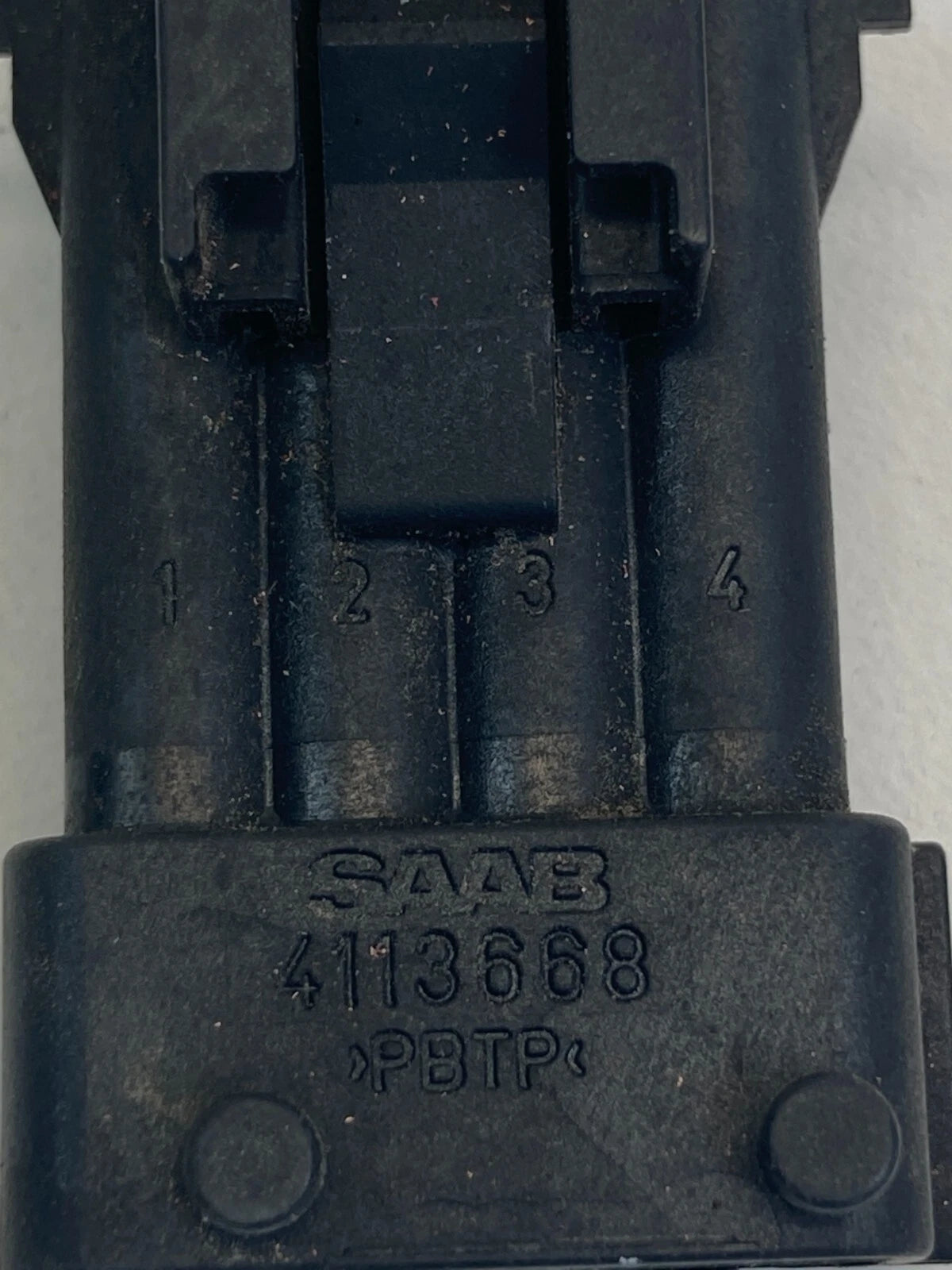 2003 03 SAAB 9-3 2.0L 16V TURBO SEDAN OXYGEN SENSOR CONNECTOR CABLE 4113668 OEM