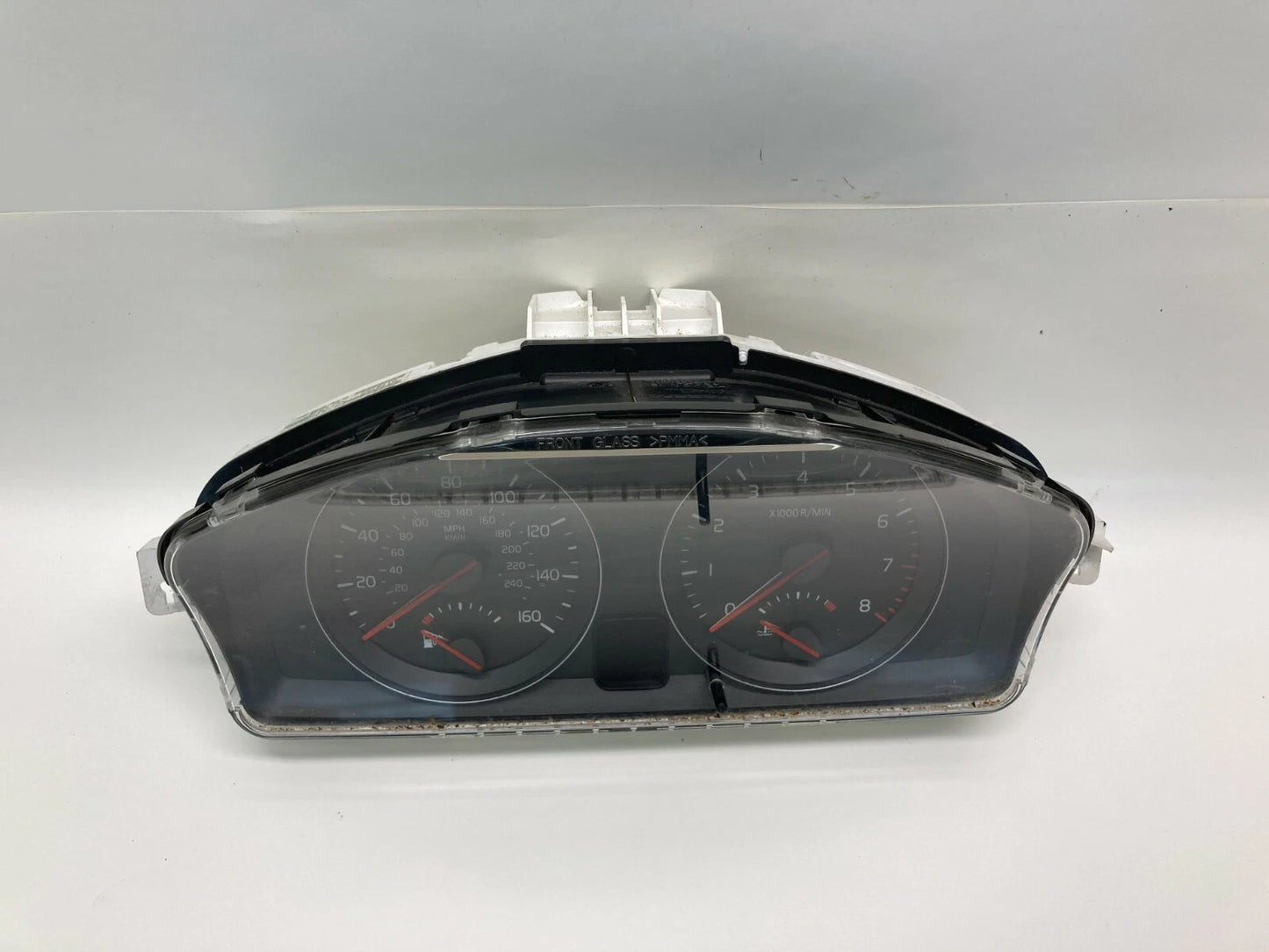 08-11 VOLVO S40 2.4L SPEEDOMETER INSTRUMENT CLUSTER GAUGES 36002435 257K MILES