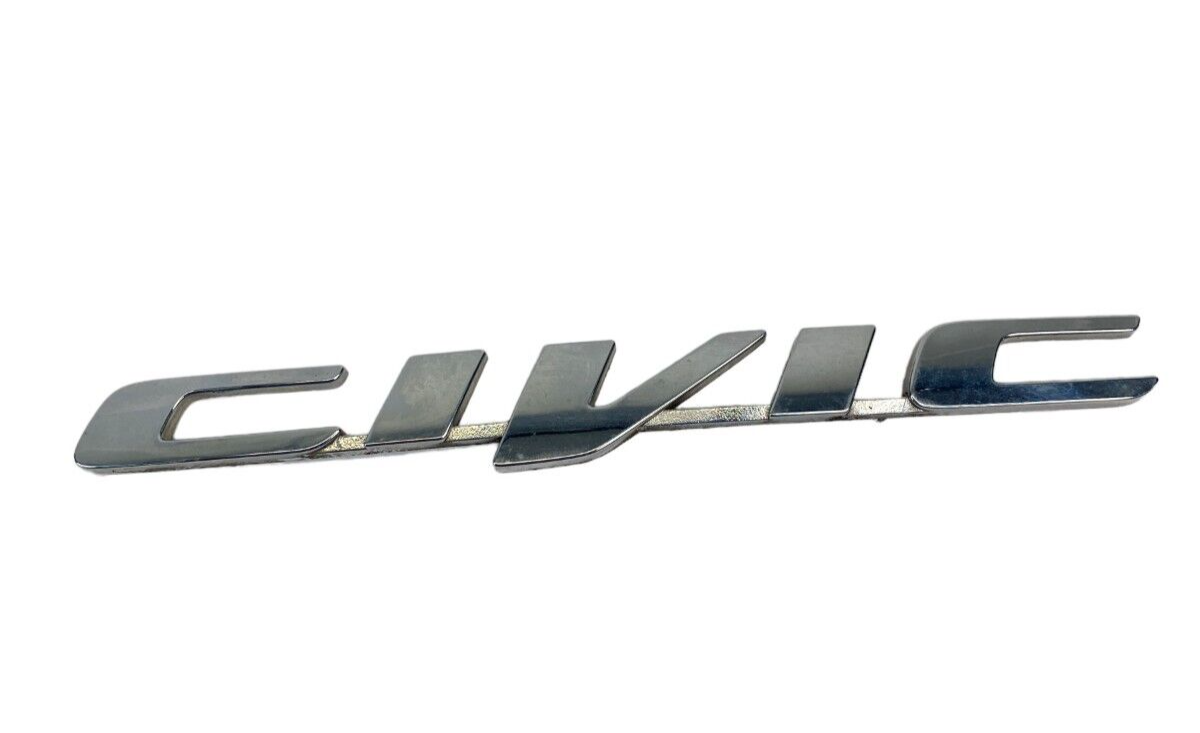 2013-2015 Honda Civic LX Sedan Rear Trunk Emblem Civic Logo Symbol Nameplate OEM