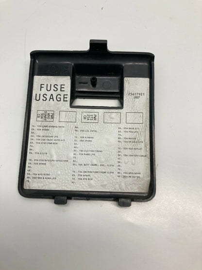 1992-1999 PONTIAC BONNEVILLE LOWER DASH FUSE BOX ACCESS PANEL COVER TRIM OEM