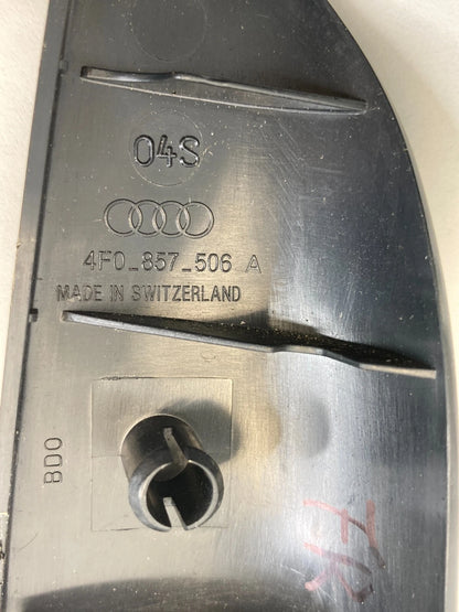 2006-2011 AUDI A6 FRONT RIGHT SIDE INNER DOOR CORNER COVER 4F0-857-506A