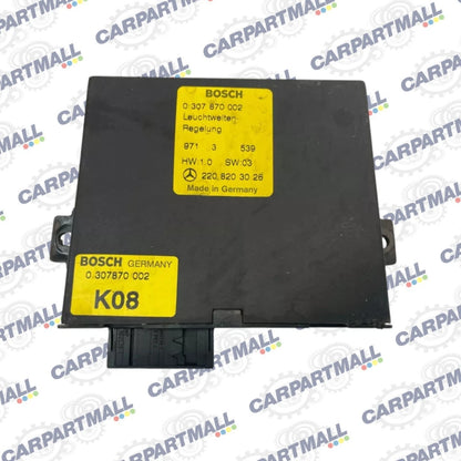 2000-2006 MERCEDES-BENZ S500 FRONT HEADLIGHT CONTROL MODULE UNIT OEM 2208203026