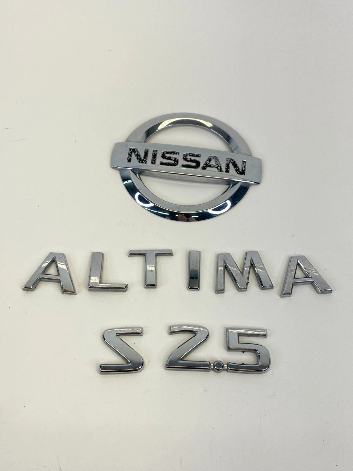 2007-2012 NISSAN ALTIMA SEDAN REAR DECK LID NAMEPLATE EMBLEM BADGE LOGO "S 2.5"
