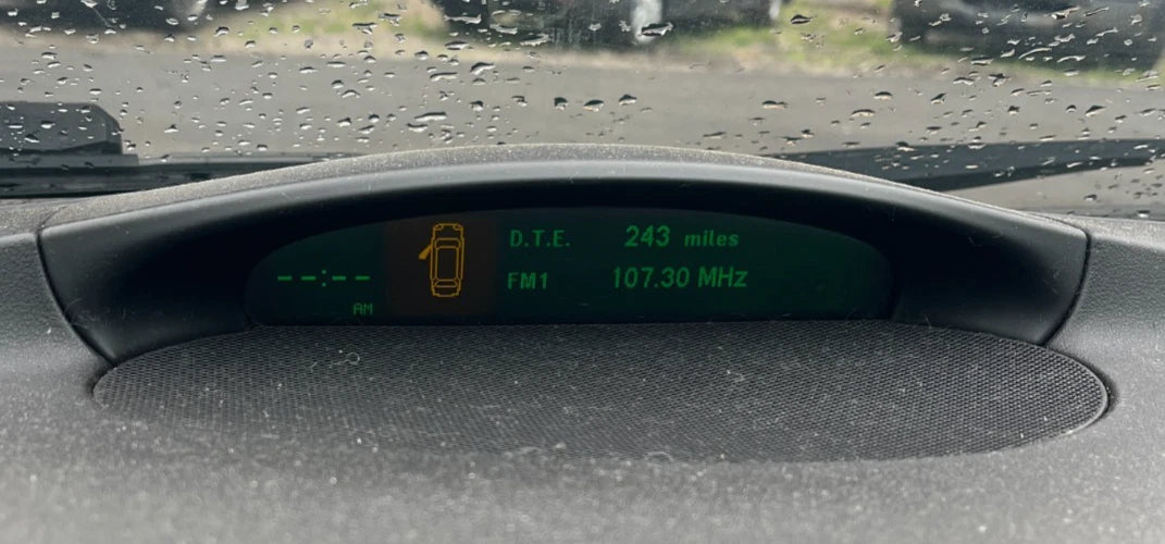 03-07 SAAB 9-3 DASH INFORMATION DISPLAY CENTER MONITOR SCREEN UNIT 12802302 OEM