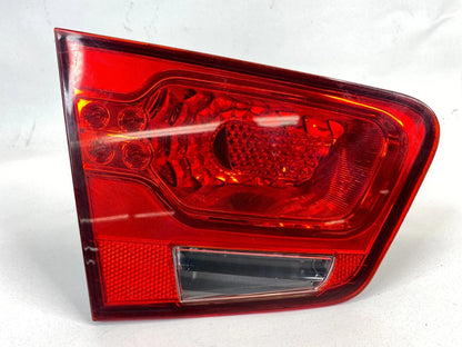 2010-2013 KIA FORTE LEFT SIDE INNER TAIL LIGHT TRUNK MOUNTED 92403-1M000 OEM
