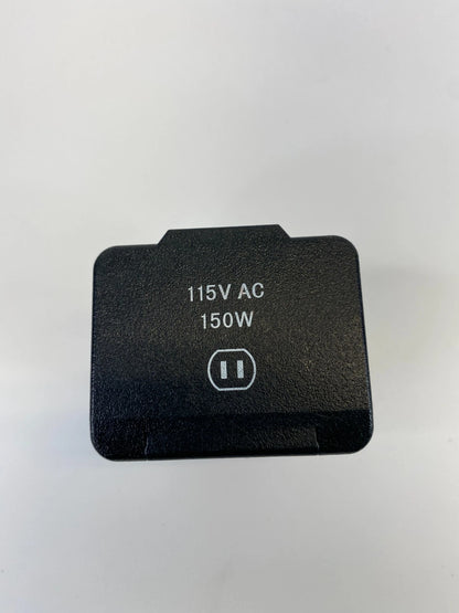 2007-2012 DODGE CALIBER HATCHBACK POWER INVERTER AC OUTLET CONNECTOR 40593D OEM