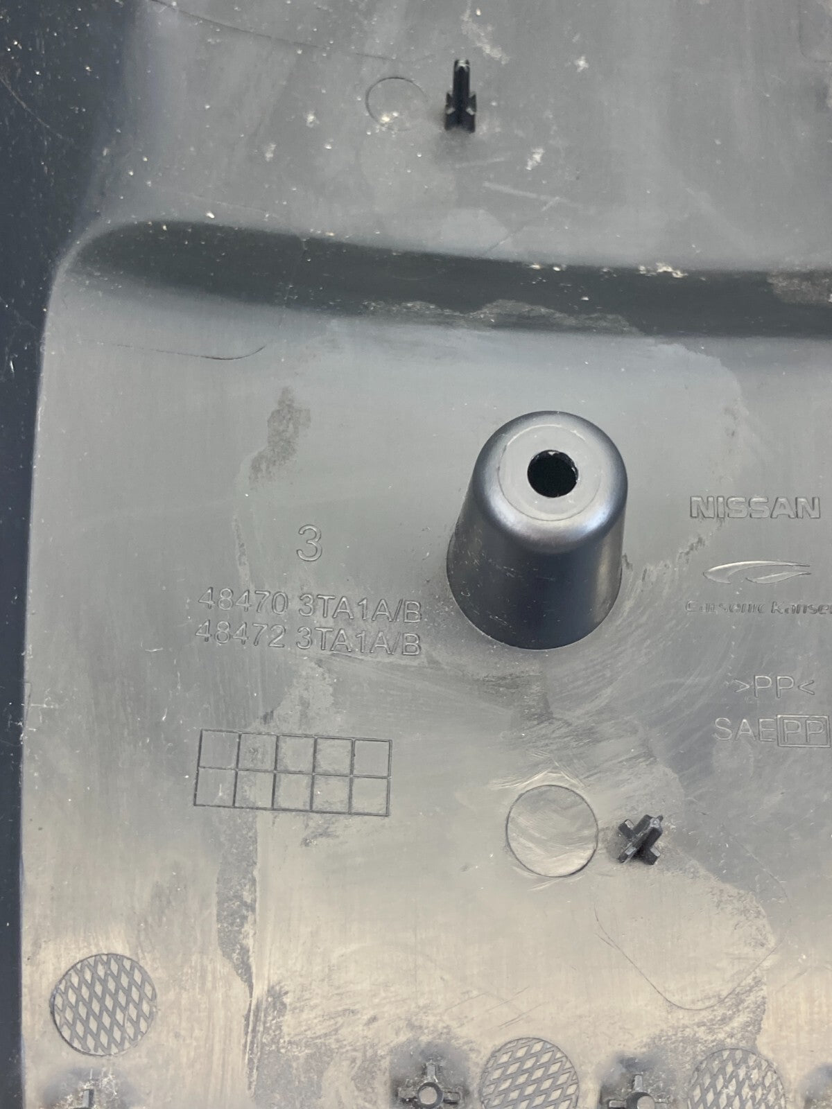 2013-2015 Nissan Altima Steering Column Lower Cover Shroud 48470-3TA1A