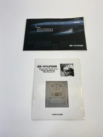 2010 10 HYUNDAI ELANTRA SEDAN OWNER'S OWNERS MANUAL GUIDE WARRANTY INFORMATION