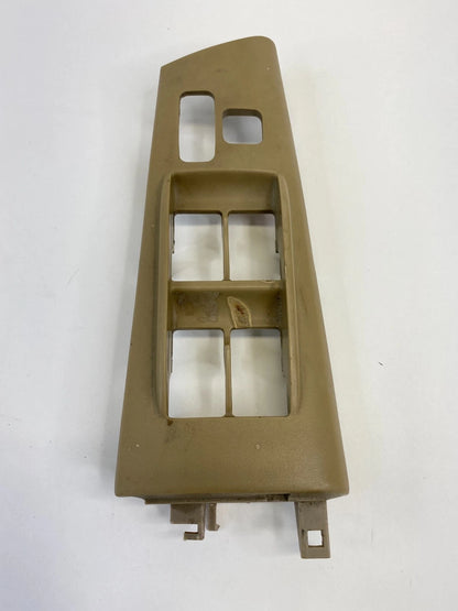 03-08 TOYOTA COROLLA FRONT LEFT DRIVER DOOR WINDOW SWITCH BEZEL TRIM 7423202320A