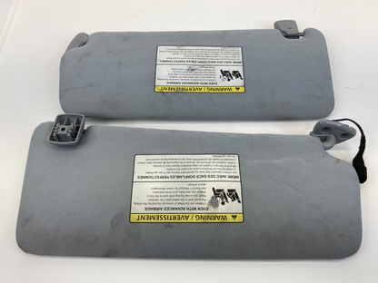 2009-2015 Jaguar XF Sunroof Left & Right Sunvisor Sun Visor Set Pair OEM