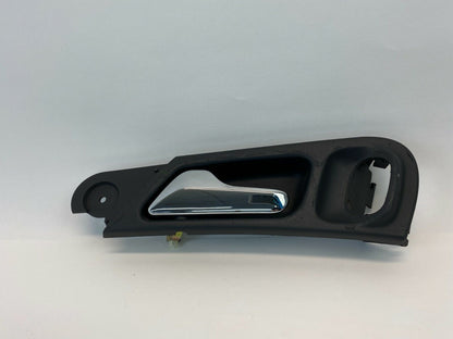 2006 2007 Mercedes-Benz C280 Inner Door Handle Rear Left Black Silver A3184 OEM