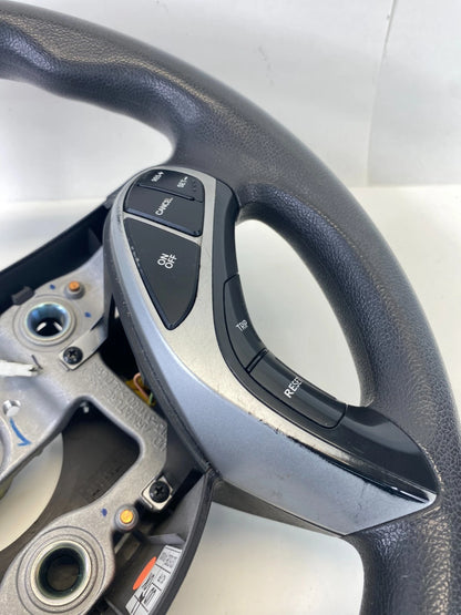 2011-2013 HYUNDAI ELANTRA STEERING WHEEL W/ CRUISE CONTROL 56110-3Y100HZ OEM