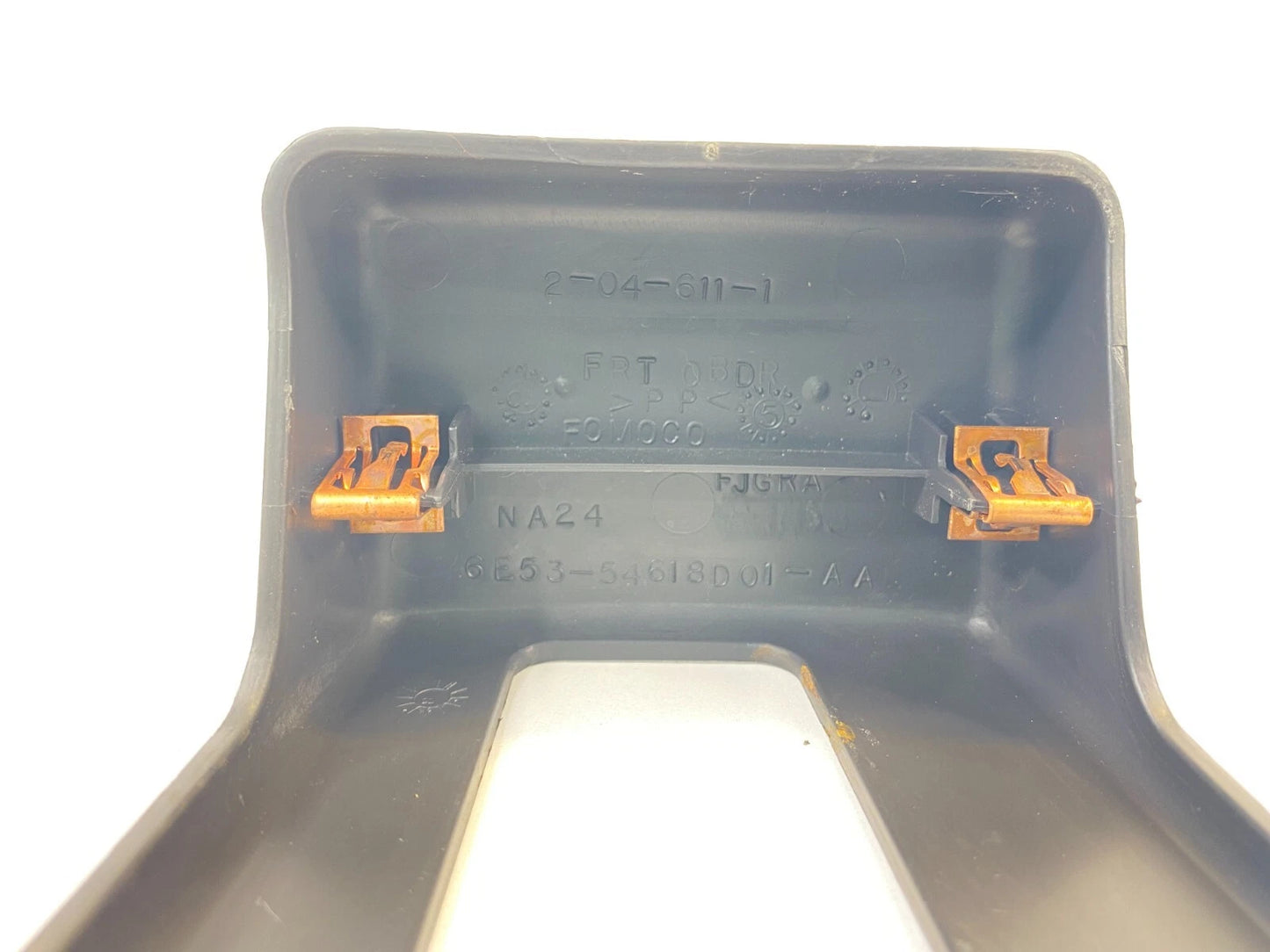 06-12 FORD FUSION REAR LEFT DRIVER SEAT TRACK RAIL COVER 6E53-54618D01-AA OEM