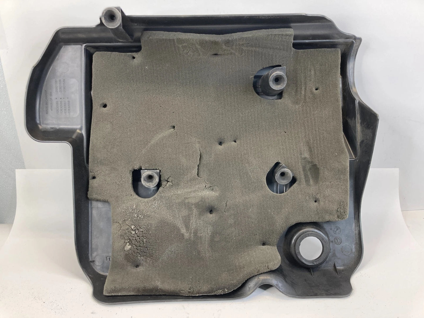 2010-2012 GMC ACADIA 3.0L ENGINE TOP COVER TRIM SHIELD BEZEL 12630565 OEM