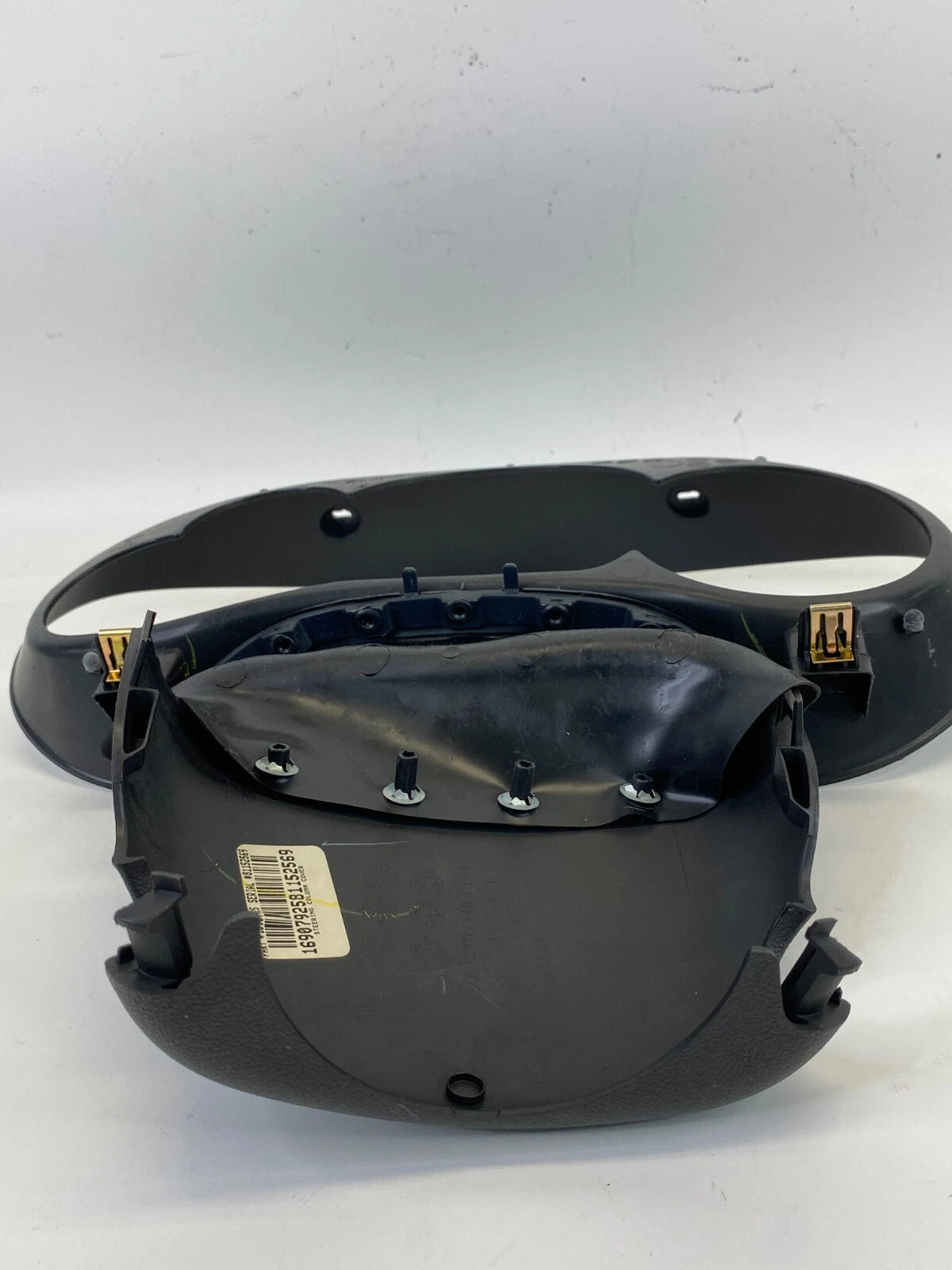 05-10 PONTIAC G6 CLUSTER SPEEDOMETER BEZEL TRIM BEZEL W/ UPPER COLUMN COVER OEM