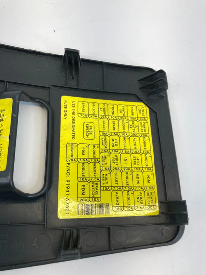 2015 2016 Kia Forte 1.8L L4 Dashboard Lower Left Side OBD Fuse Box Trim Cover