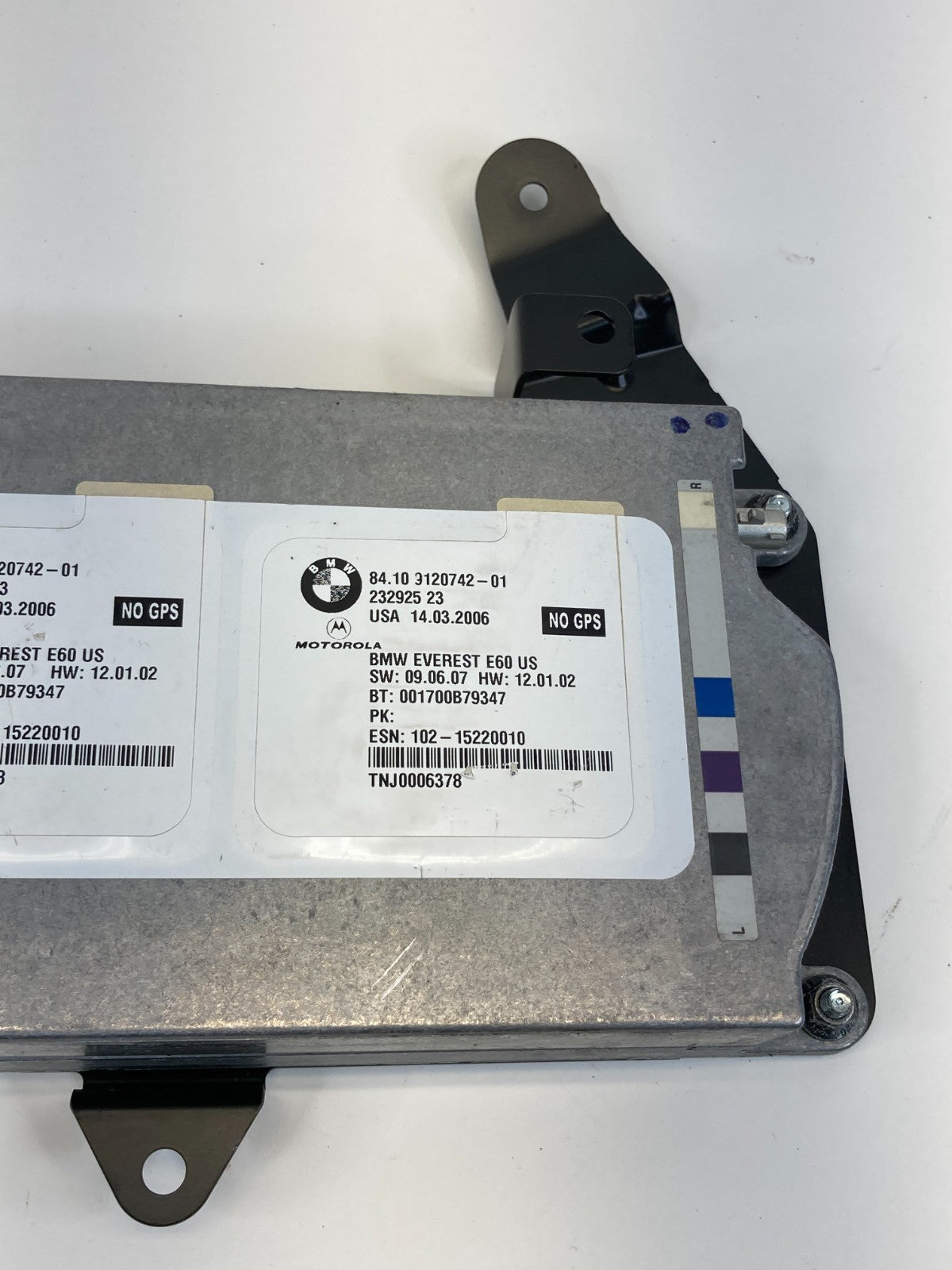 2006 2007 BMW 530xi 04-07 530i Telematics Bluetooth Control Module 84-10-9120742