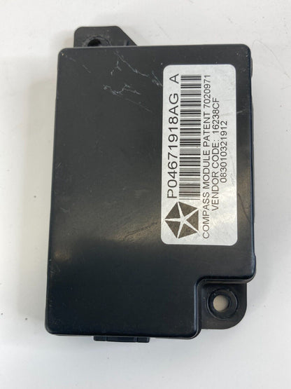 09-14 Volkswagen Routan 3.8L Compass & Temperature Control Module P04671918AG