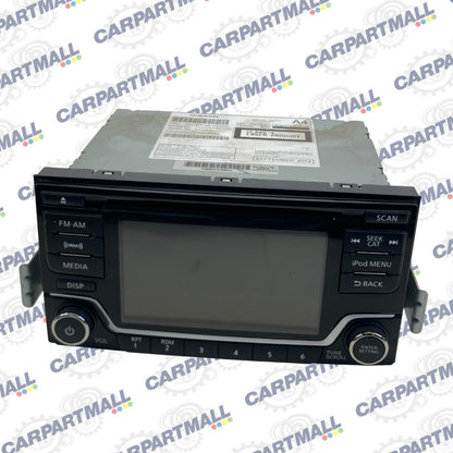 2015-2017 Nissan Quest Radio Receiver AM/FM CD Player XM Screen 28185-4AY0A OEM