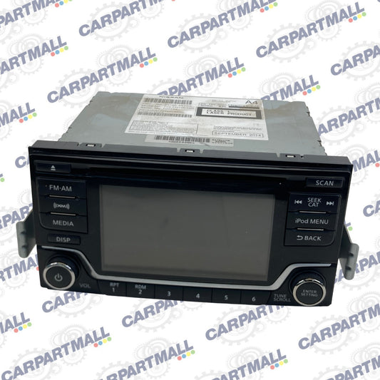 2015-2017 Nissan Quest Radio Receiver AM/FM CD Player XM Screen 28185-4AY0A OEM