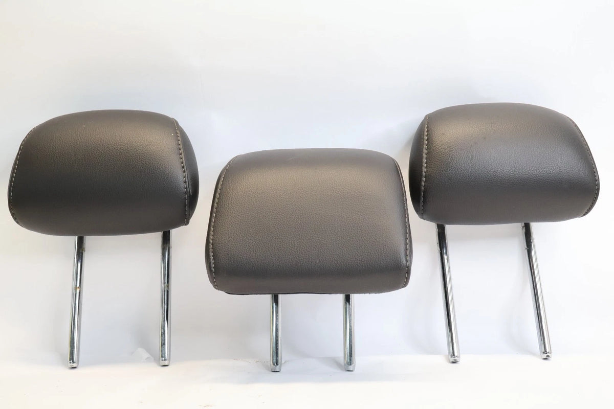 2013-2015 FORD FUSION REAR 2ND ROW HEAD REST HEADREST BLACK SET OF 3 OEM FACTORY