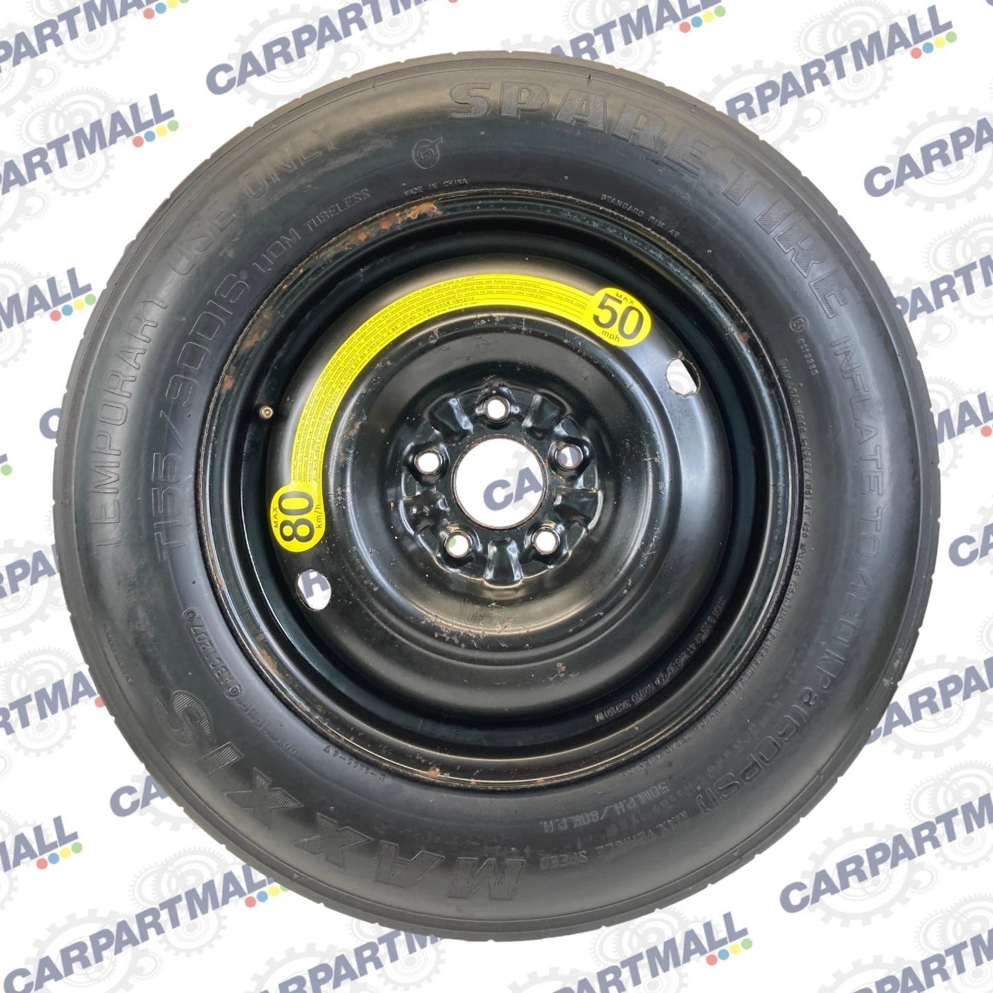 2006-2016 KIA SPORTAGE SPARE TIRE WHEEL RIM COMPACT DONUT 155/90D16 OEM