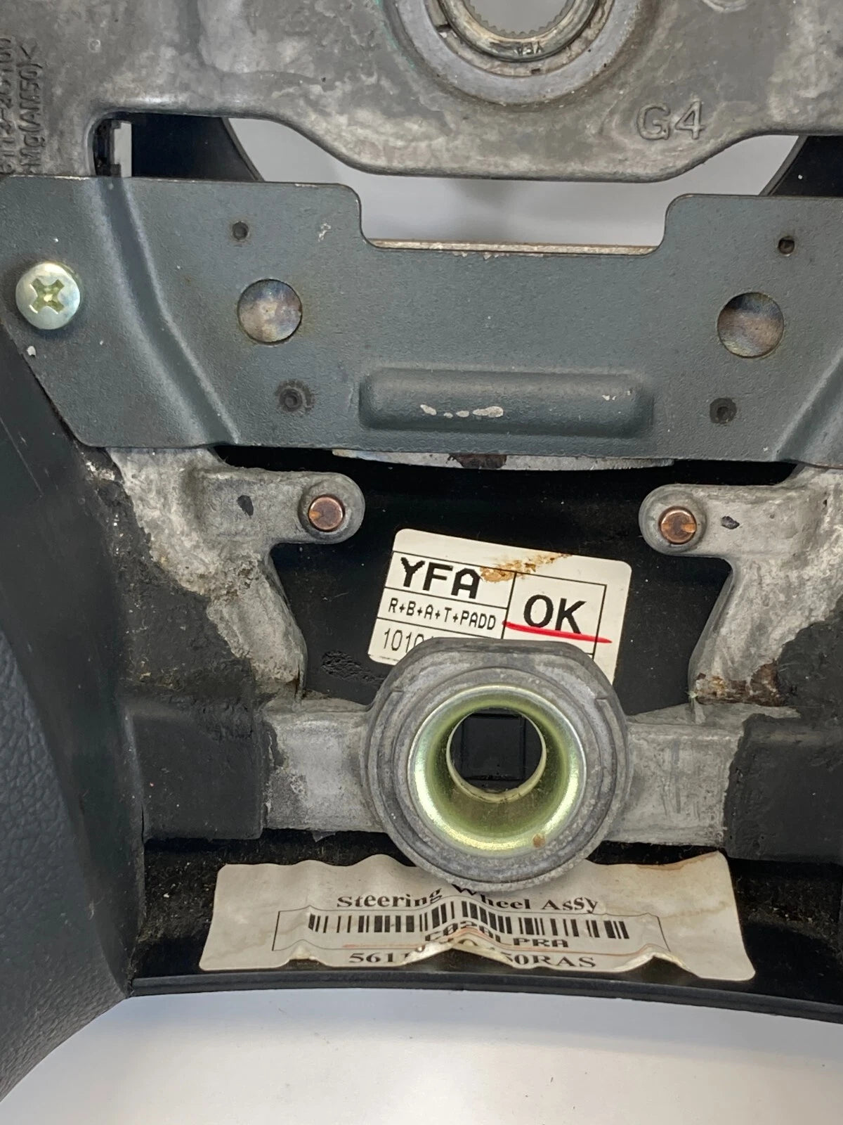 11-14 HYUNDAI SONATA STEERING WHEEL W/ PADDLE AUDIO & CRUISE CONTROL 56110-3Q450