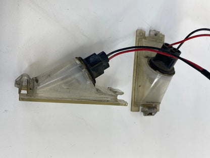 07 08 09 10 11 12 DODGE CALIBER REAR LICENSE PLATE LIGHT LAMP SET PAIR OEM