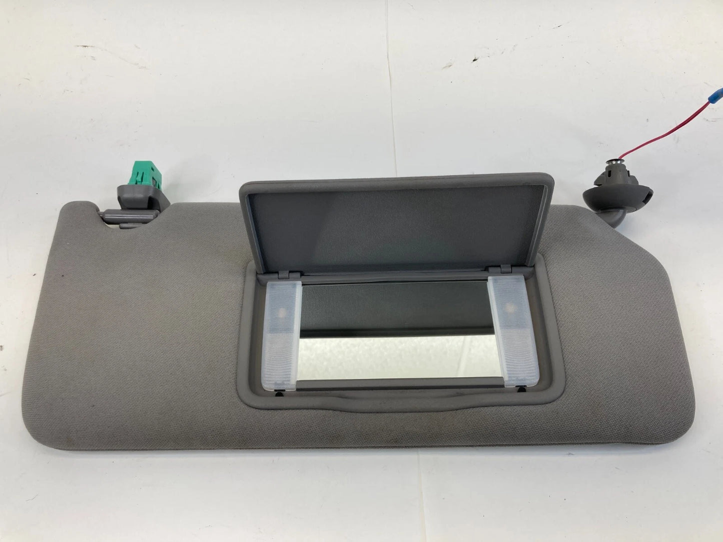 2008-2012 HONDA ACCORD SEDAN GREY SUN VISOR SET LEFT RIGHT W/ MIRROR LIGHT OEM
