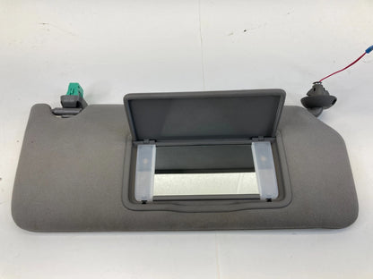 2008-2012 HONDA ACCORD SEDAN GREY SUN VISOR SET LEFT RIGHT W/ MIRROR LIGHT OEM