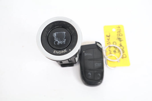 2011-2014 CHRYSLER 300 DASH IGNITION START & STOP BUTTON POWER SWITCH 1KW59DX9AC