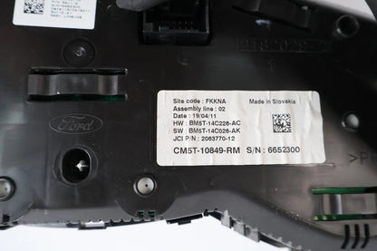 2012-2014 FORD FOCUS SPEEDOMETER INSTRUMENT CLUSTER 281.664 Miles CM5T-10849-RM