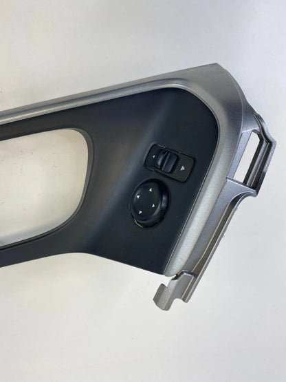 13-18 NISSAN ALTIMA FRONT LEFT SIDE DOOR INNER HANDLE BEZEL W/ MIRROR SWITCH