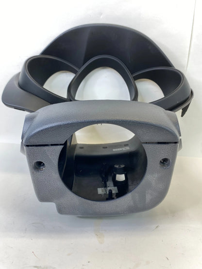 12-17 KIA RIO STEERING COLUMN COVER BEZEL SHROUD W/ CLUSTER TRIM 84852-1W000 OEM