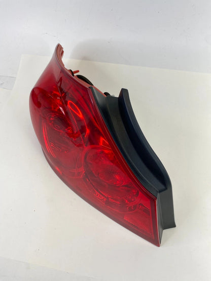 2009-2013 Infiniti G37 Sedan Rear Left Side Tail Light Taillight Outer Lamp OEM
