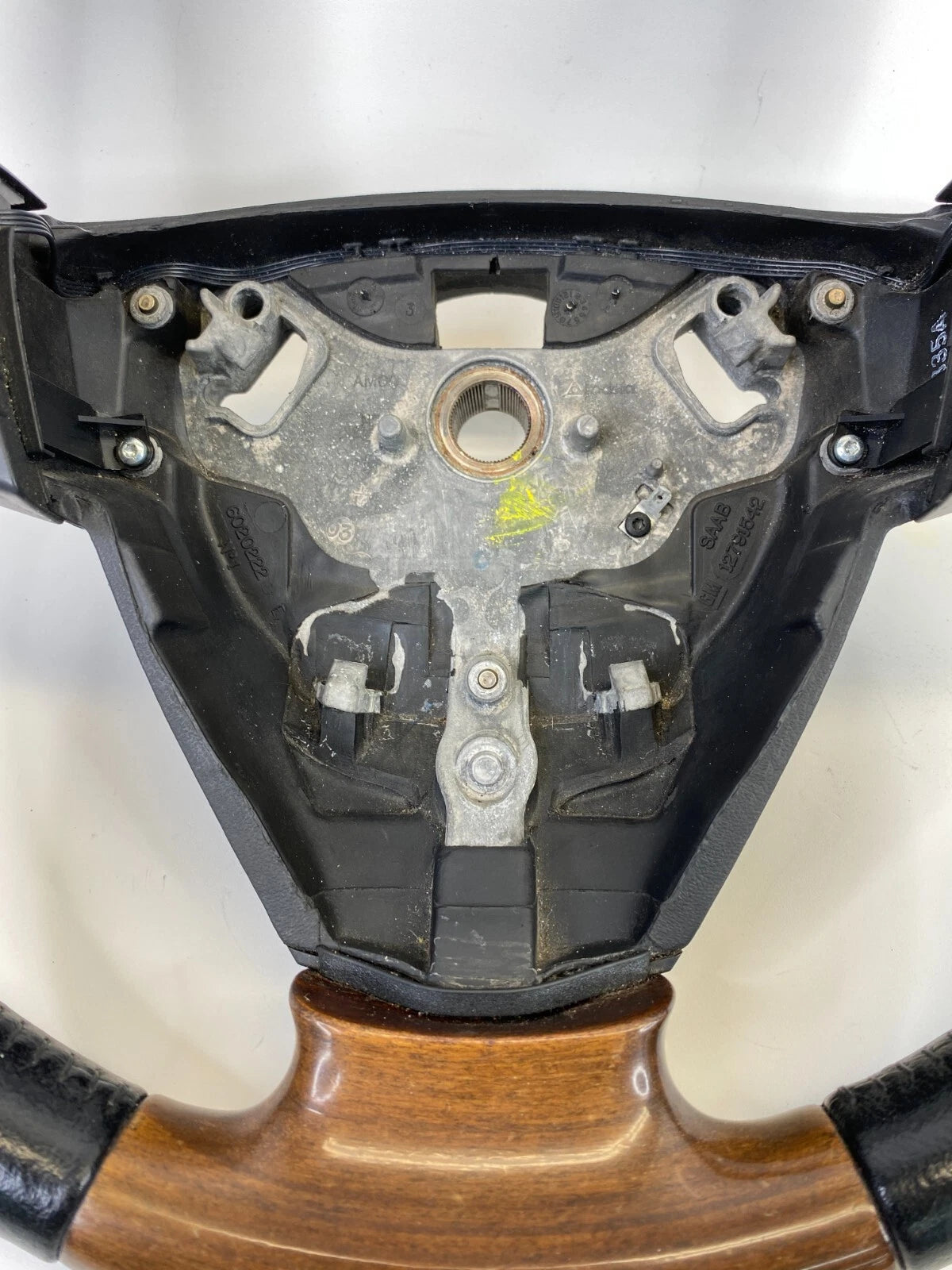 2003 2004 2005 SAAB 9-3 93 STEERING WHEEL W/ AUDIO CONTROL BUTTONS 12791542 OEM