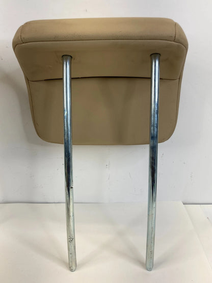 2008-2012 LAND ROVER LR2 REAR CENTER LH RH SIDE HEADREST HEAD SET OF 3 BEIGE OEM