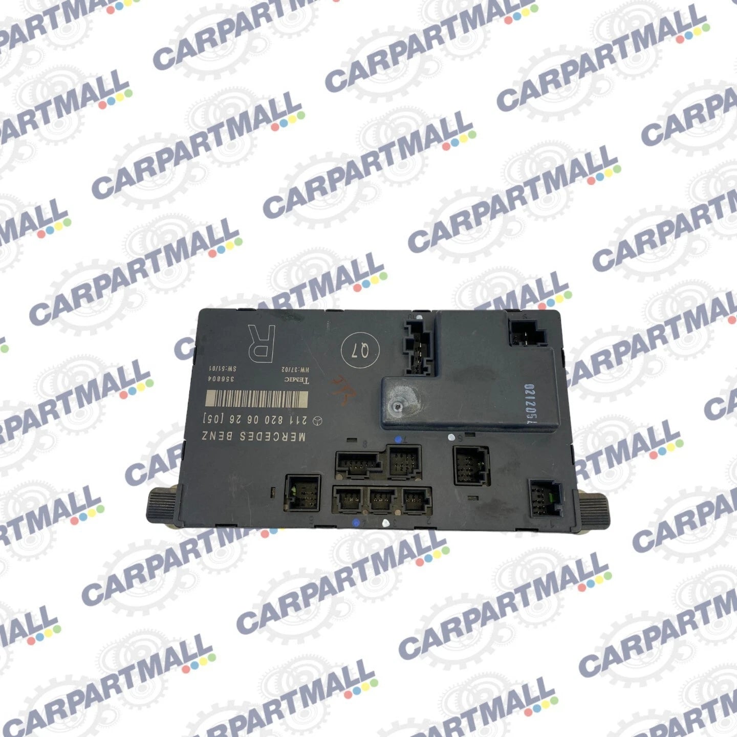 03-06 MERCEDES-BENZ E500 FRONT RIGHT SIDE DOOR CONTROL MODULE UNIT 2118200626