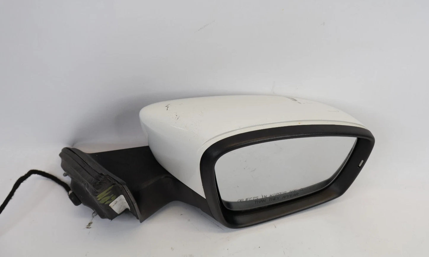 2012-2015 VOLKSWAGEN PASSAT RIGHT SIDE VIEW POWER DOOR MIRROR ASSEMBLY WHITE OEM